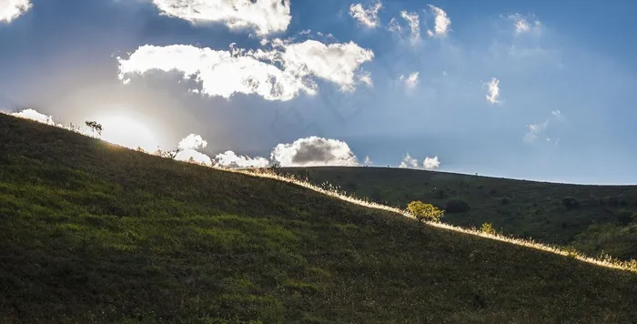 日落，天空，光，颜色，自然，太阳，夏天