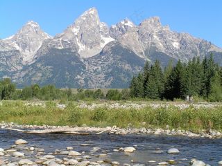 蛇河，提顿山脉，范围，景观，景区