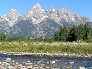 蛇河，提顿山脉，范围，景观，景区