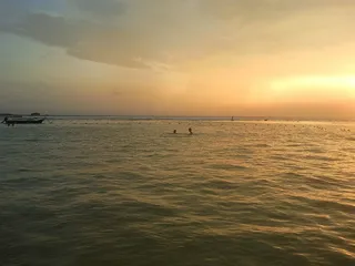 日落，天空，海，海洋，斯里兰卡，自然