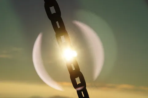 太阳，链，光圈，光效果，镜头效果