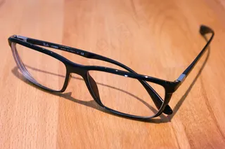 眼镜，雷朋，黑色，Sehhilfe