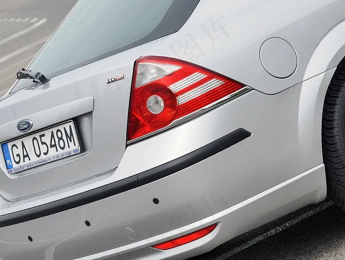 福特，蒙迪欧，汽车，银，反射镜，替换灯