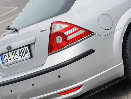 福特，蒙迪欧，汽车，银，反射镜，替换灯