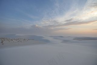 白色，金沙，国家，纪念碑，新增功能，墨西哥，沙