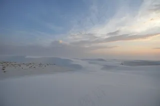 白色，金沙，国家，纪念碑，新增功能，墨西哥，沙