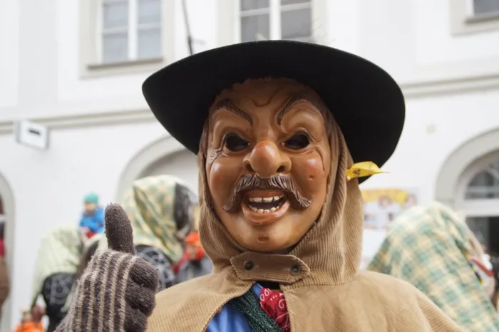 男子，人类，人，肖像，脸，Strassenfasnet
