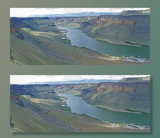 蛇河，全景，景观，风景优美，宁静