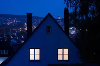 黎明，家庭，2扇窗户，公寓，开明，光