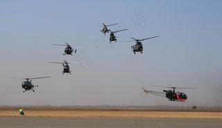 直升机，航拍，航空，飞行技能