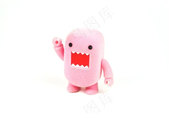 可爱，粉红色，玩具，Domo，怪物