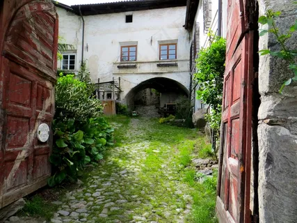 离开，失效，老，倒塌，建筑，老房子