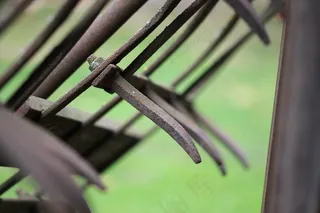 农业，耙，设备，机器，耕作设备