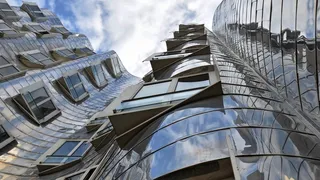 建筑，杜塞尔多夫，建筑，盖里，现代