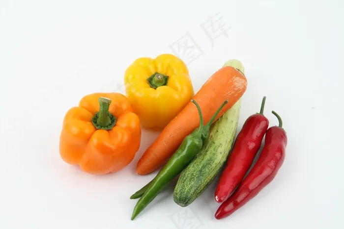 胡萝卜，洋葱，黄瓜，蔬菜，蔬菜