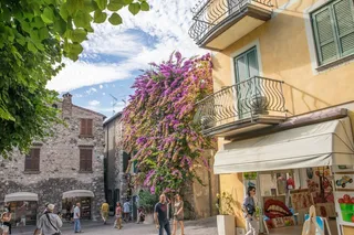 西尔苗内，加尔达湖，建筑，旅行，旅游