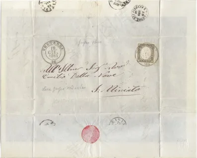 6月，地图，复古，信，邮票，1861年