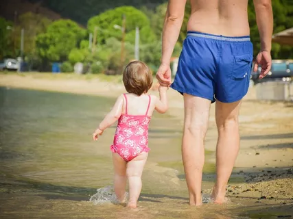 家庭，爱情，儿童，婴儿，一起，女孩