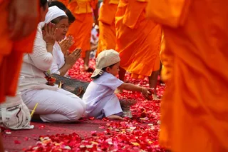 僧侣，佛教徒，祈祷，佛教，宗教