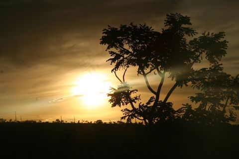 阴影，暮光之城，黄昏，溶胶，云，日落，天空