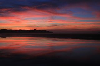 日出，佐治亚州日出，佐治亚州，水，自然
