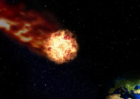 空间,宇宙,彗星,地球,飞行,坠落,暴跌 空间,宇宙,彗星,地球,飞行,坠落,暴跌