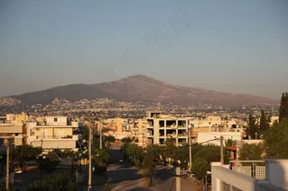 雅典，城市，城镇，城市，房屋，房屋，建筑物