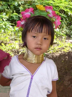 Kayan Lahwi Girl，女孩，Kayan People，缅甸，Padaung