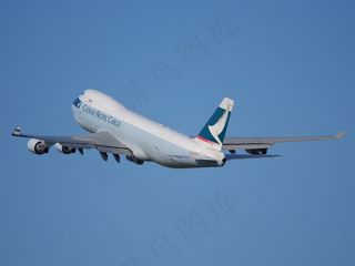 波音747，国泰航空，超大型喷气式飞机，起飞