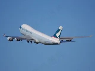 波音747，国泰航空，超大型喷气式飞机，起飞