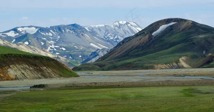 冰岛，Landmannalaugar，徒步旅行