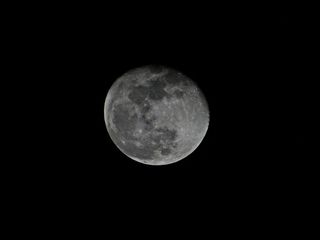 月亮，夜晚，黑暗，太空人