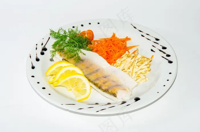 鱼，炸，卖肉，煎炸，烤串，烤肉串，芒果