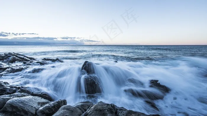 黎明，海滩，吉尔切，内尔哈，马拉加，太阳海岸