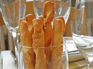 奶酪酒吧，Knabberzeug，玻璃，轻咬，奶酪，面团