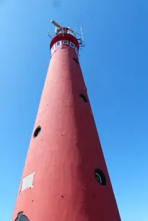 灯塔,Schiermonnikoog,岛,西弗里斯兰省 灯塔,Schiermonnikoog,岛,西弗里斯兰省