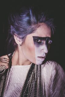 模型，女孩，连衣裙，视图，美女，黑暗的背景