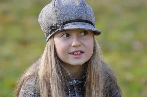 女孩，儿童，脸，关键，视图