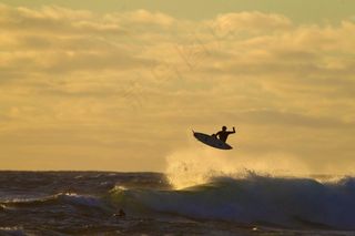 冲浪者，波浪，海滩，三月
