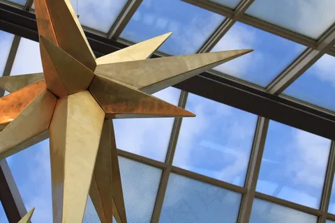 明星，城市，建筑，业务，天空，架构