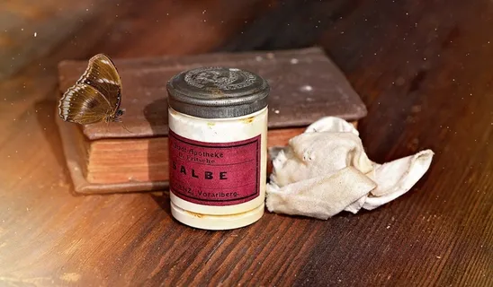 书，旧，古董，软膏，布，盒，存储