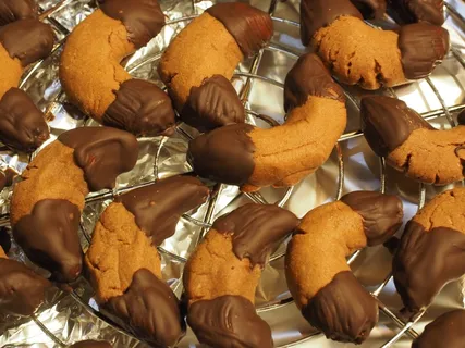 巧克力羊角面包，饼干，Ausstecherle，古兹勒