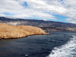 海，岛，亚得里亚海，拉布岛，克罗地亚