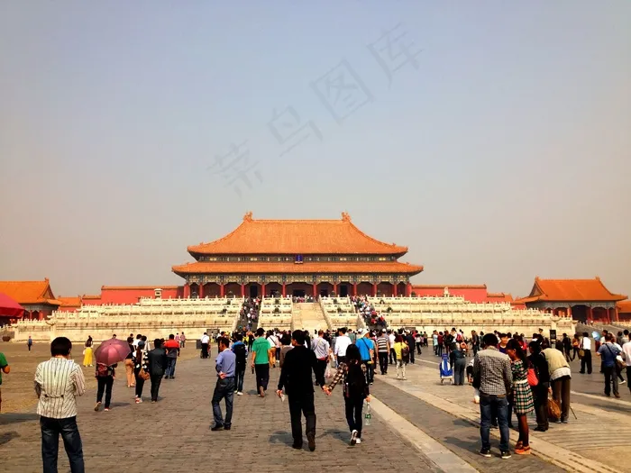 紫禁城亭子，北京，中国