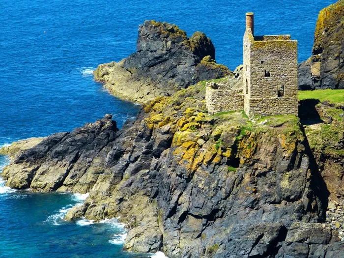 机舱，地雷，废墟，衰变，老，Botallack地雷