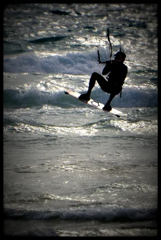 风筝冲浪，泰国，海，活跃