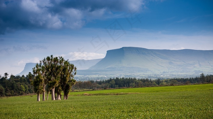 爱尔兰人，山脉，风光