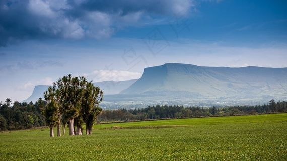 爱尔兰人，山脉，风光