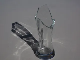 玻璃，破碎，尖头，锋利，切，玻璃破碎