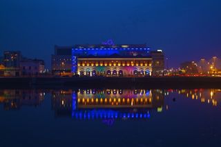 都市夜景,夜景摄影,江河,夜景照明,夜景工程,晚上水都柏林的几点思考
